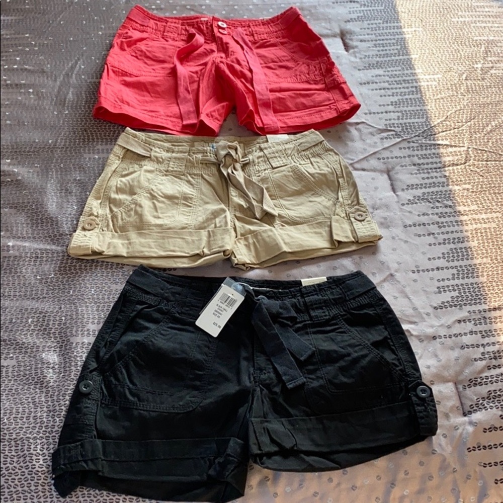 NWT Lady Foot Locker 3 Pairs of Adorable Shorts